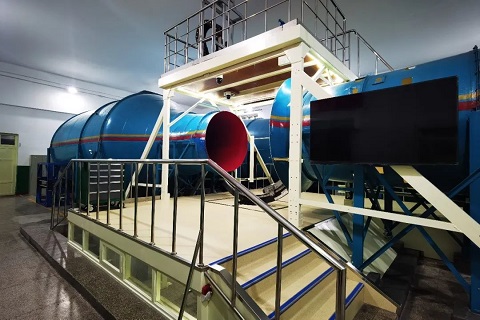 航空工业气动院首次完成水平风洞尾旋模拟试验